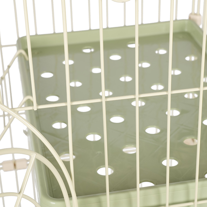 Bt-double Layer Round Door Cat Cage