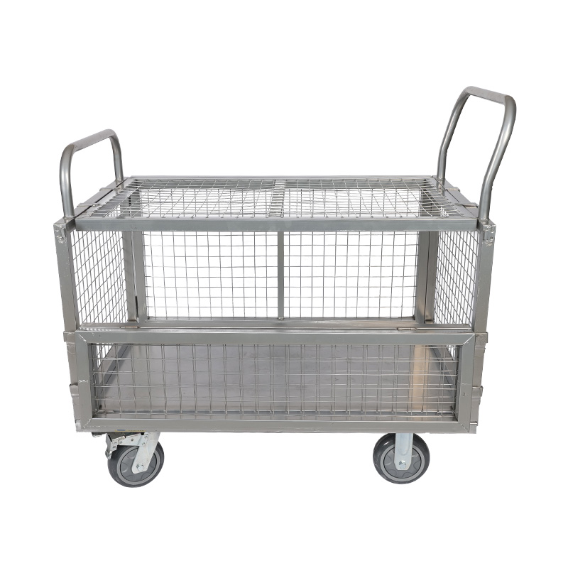 BT-Double Door Fence Stall Car พร้อมฝาครอบ