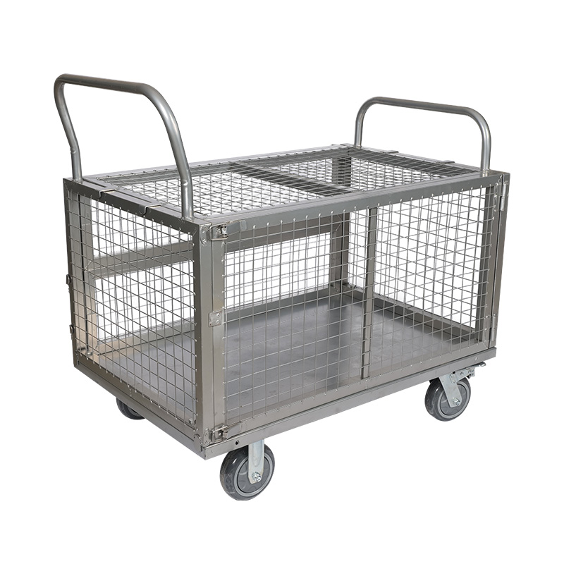 BT-Double Door Fence Stall Car พร้อมฝาครอบ