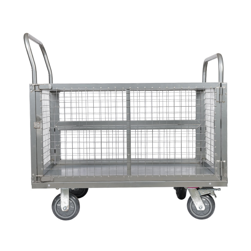 BT-Double Door Fence Stall Car พร้อมฝาครอบ